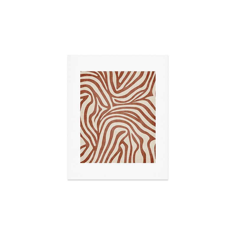 Terra Lines Abstract Original Artwork Art Print Gallery Image 1