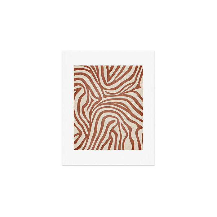 Terra Lines Abstract Original Artwork Art Print Gallery Image 1