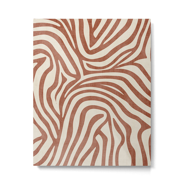 Terra Lines Abstract Original Artwork Metal Print Gallery Image 1