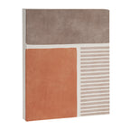 Terracotta Brown Beige Modern Minimalist Artwork Canvas Print Gallery Image 6