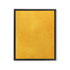 Yellow Modern Geometric Design Artwork Framed Canvas Print Gallery Image 6