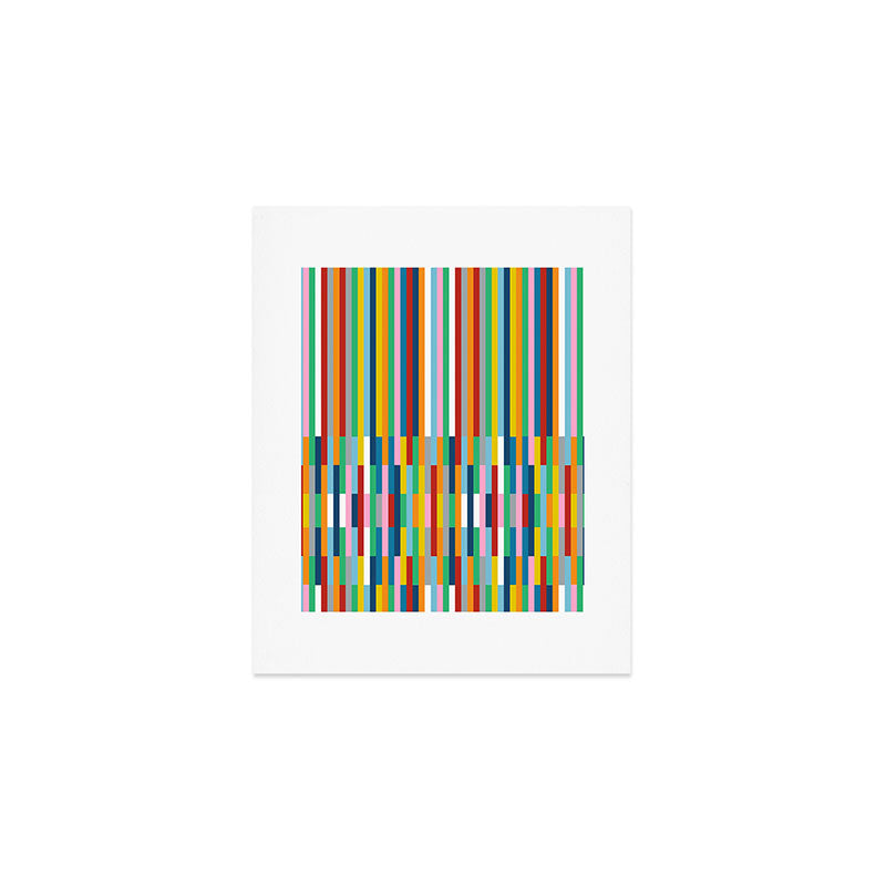 Brick Columns Art Print Gallery Image 1