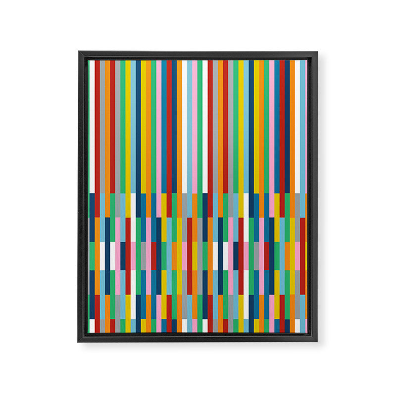 Brick Columns Framed Canvas Print Gallery Image 8