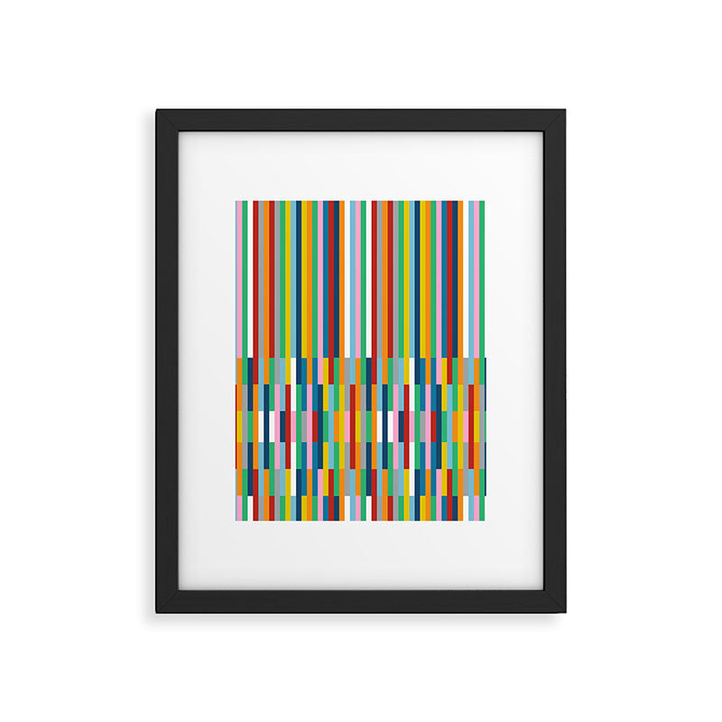 Brick Columns Framed Art Print Gallery Image 6