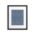 Hand Knit Navy Framed Art Print Gallery Image 6
