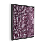 Hand Knit Plum Framed Canvas Print Gallery Image 2
