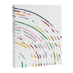Rainbow Part Disc Canvas Print Gallery Image 8
