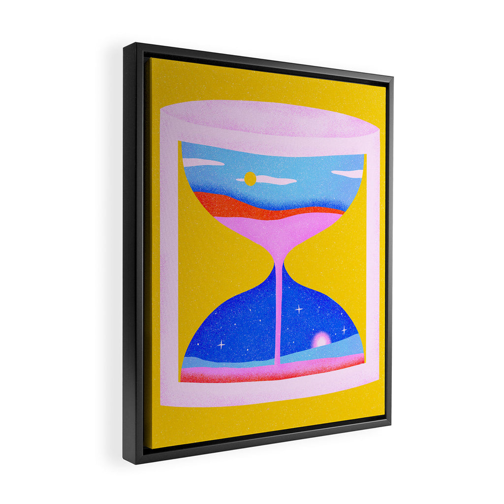 All the Passing Time Framed Canvas Print Gallery Image 2