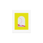 Chartreuse MountainScape Art Print Gallery Image 1