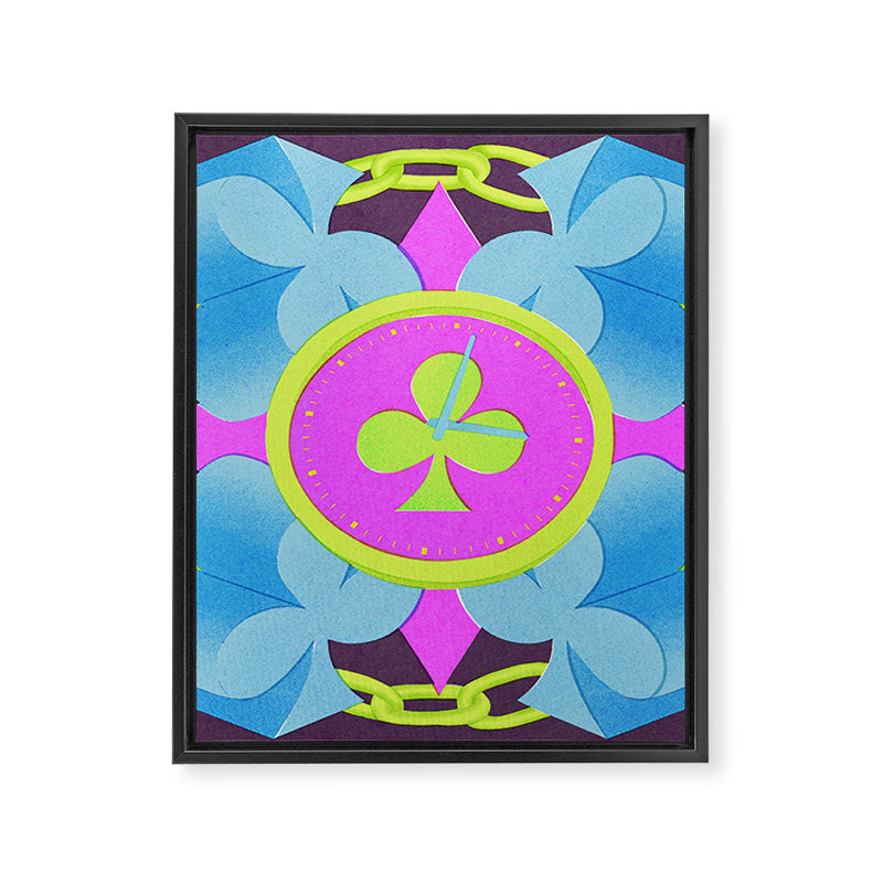 Clockwork Spade Framed Canvas Print Gallery Image 8