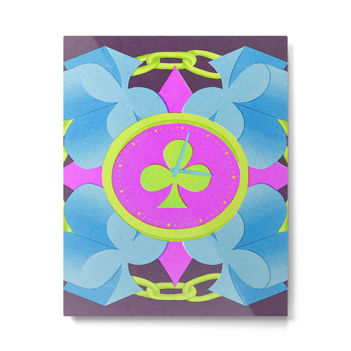 Clockwork Spade Metal Print Gallery Image 1