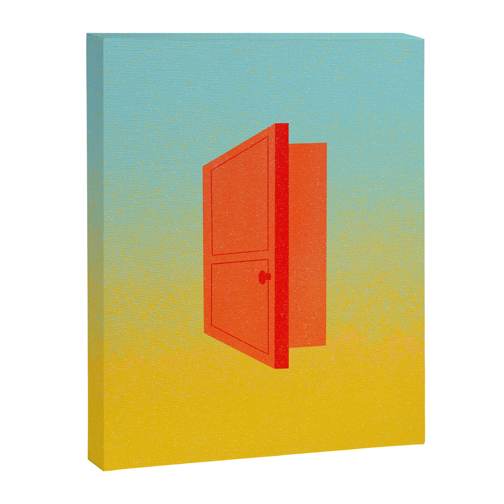 Door on Gradient Canvas Print Gallery Image 6