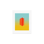 Door on Gradient Art Print Gallery Image 1
