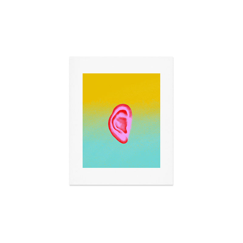 Floating Ear Art Print Gallery Image 1