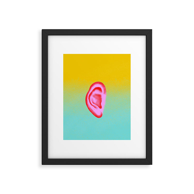 Floating Ear Framed Art Print Gallery Image 4