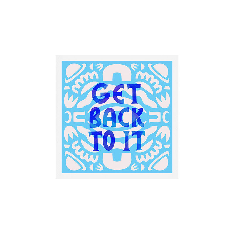 Get Back To It (03) Art Print Gallery Image 1