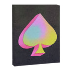 Iridescent Spade Canvas Print Gallery Image 6