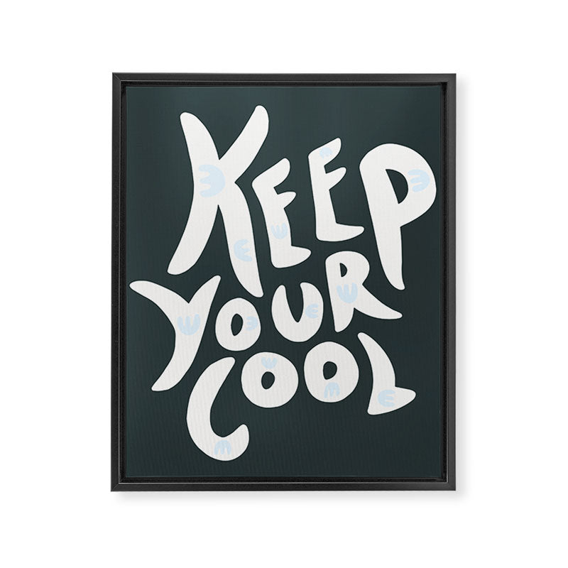 Keep Your Cool Framed Canvas Print Gallery Image 8
