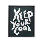 Keep Your Cool Framed Canvas Print Gallery Image 8