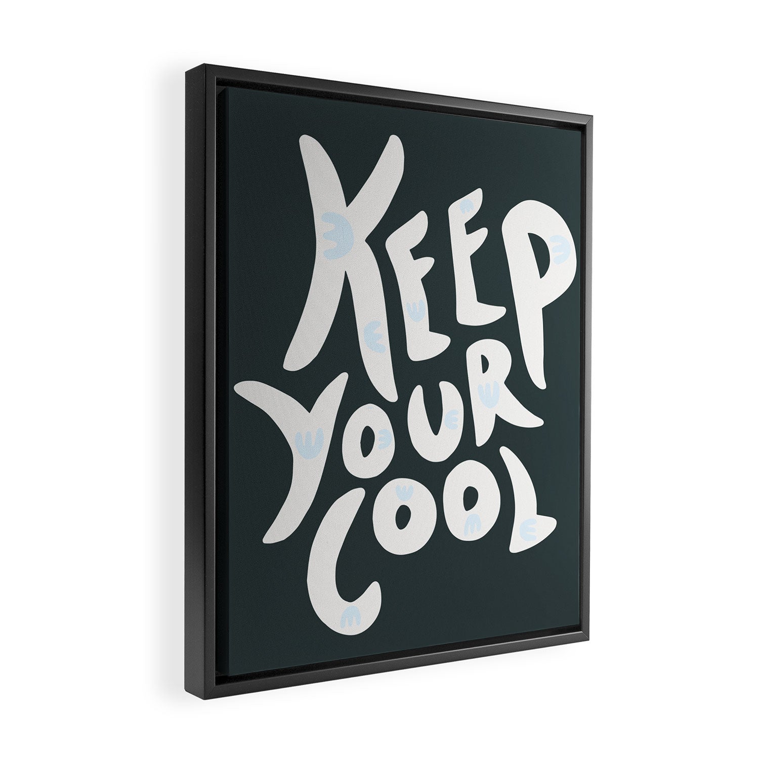 Keep Your Cool Framed Canvas Print Gallery Image 2