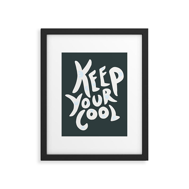 Keep Your Cool Framed Art Print Gallery Image 6