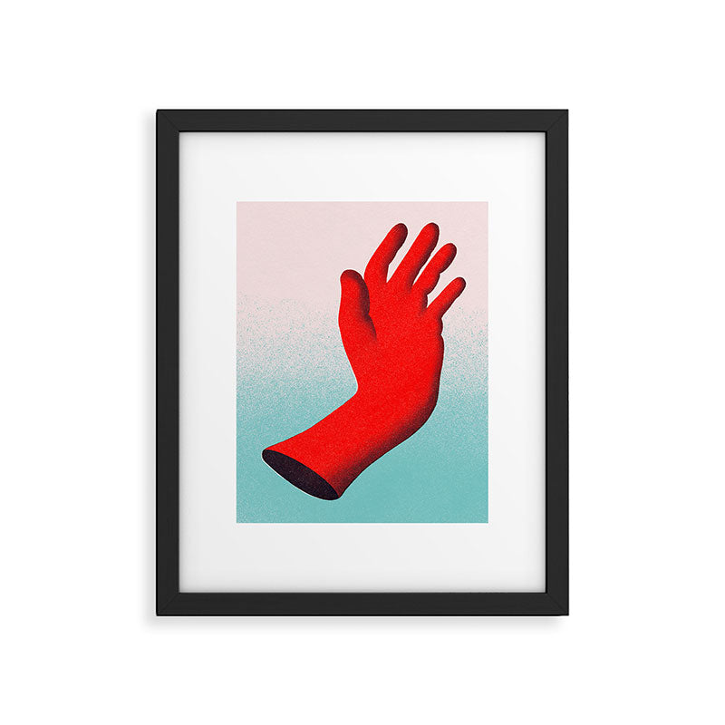 Limbs in Red Framed Art Print Gallery Image 5