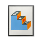 One Step at a Time Framed Canvas Print Gallery Image 8