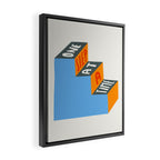 One Step at a Time Framed Canvas Print Gallery Image 2