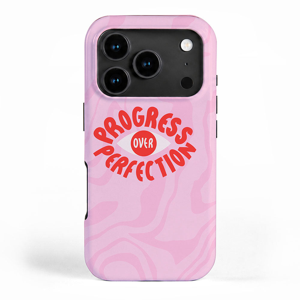 Progress over Perfection iPhone Case Gallery Image 1