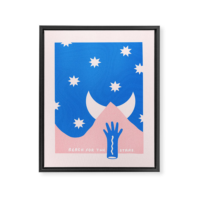 Reach for the Stars (Literally) Framed Canvas Print Gallery Image 8