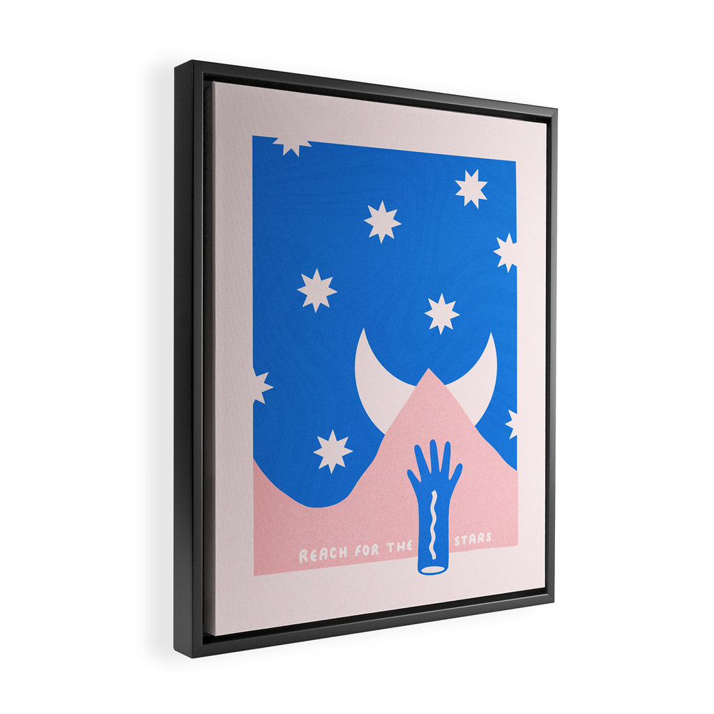 Reach for the Stars (Literally) Framed Canvas Print Gallery Image 2