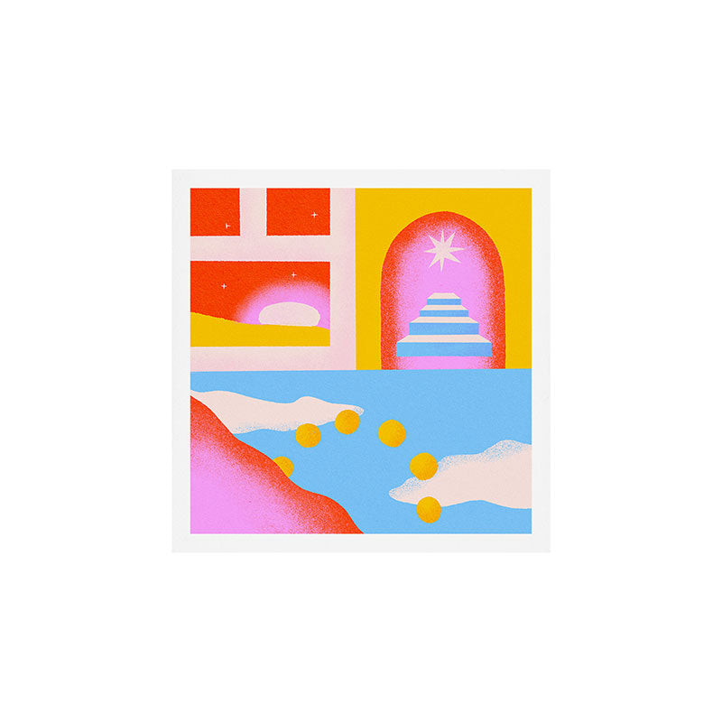 Six Suns Rising Art Print Gallery Image 1