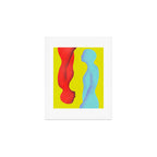 Staring Contest Art Print Gallery Image 1