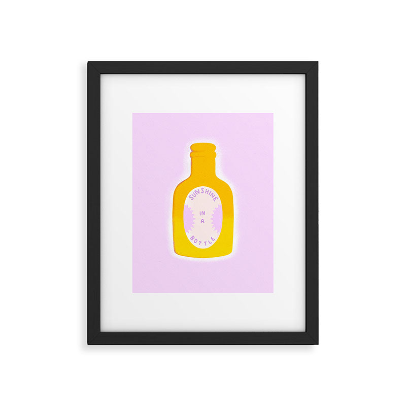 Sunshine in a Bottle Framed Art Print Gallery Image 6