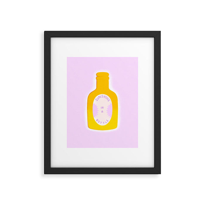 Sunshine in a Bottle Framed Art Print Gallery Image 1