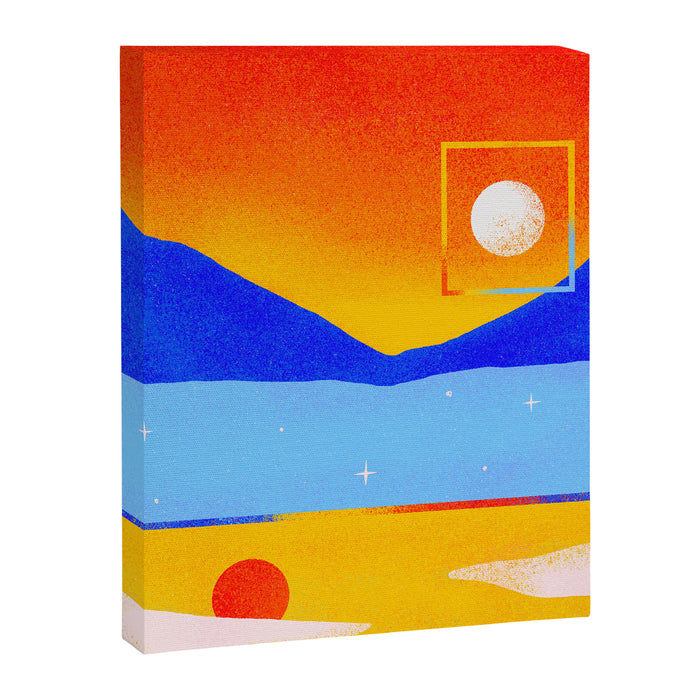 To Put a Frame Around the Moon Canvas Print Gallery Image 1