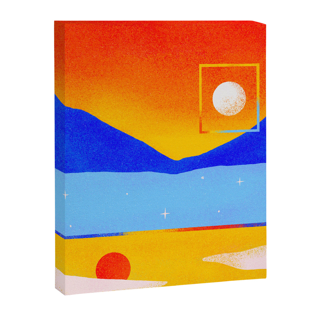 To Put a Frame Around the Moon Canvas Print Gallery Image 6