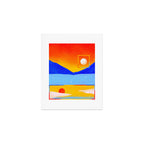 To Put a Frame Around the Moon Art Print Gallery Image 1