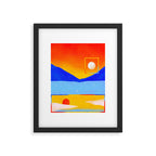 To Put a Frame Around the Moon Framed Art Print Gallery Image 5