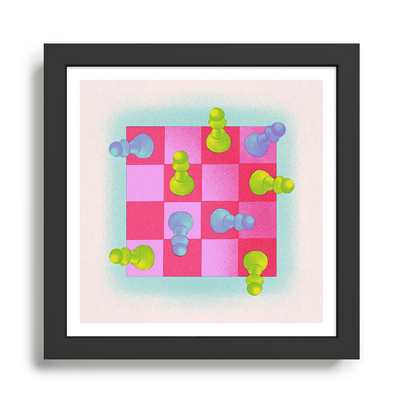 We Consist of Pawns Framed Art Print Gallery Image 1