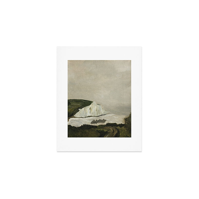 White Cliffs Art Print Gallery Image 1