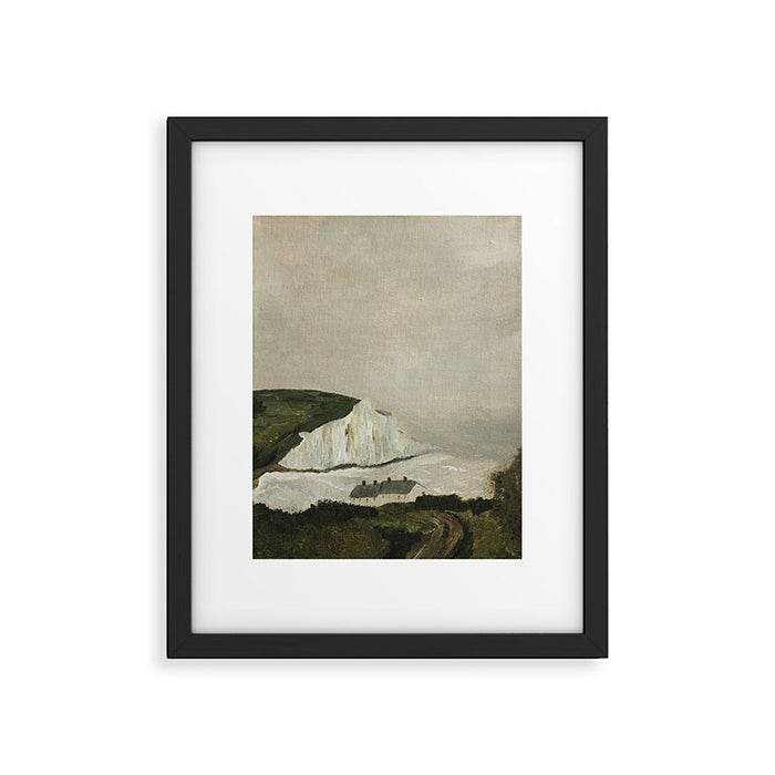 White Cliffs Framed Art Print Gallery Image 1
