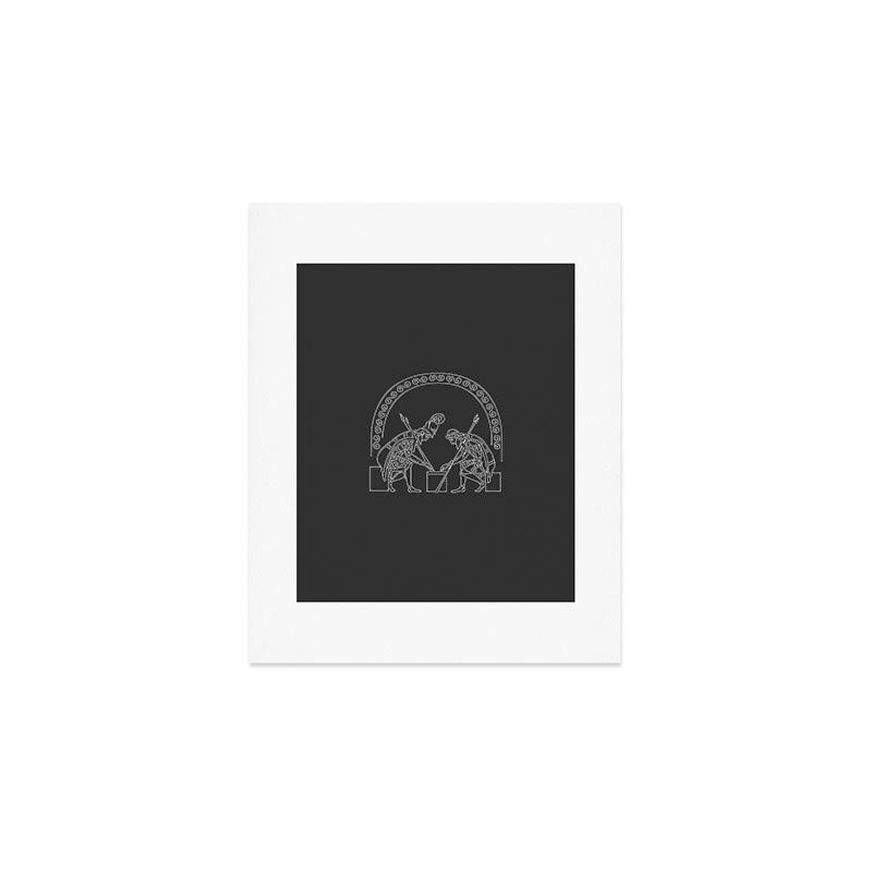 Ajax & Achilles Art Print Gallery Image 1