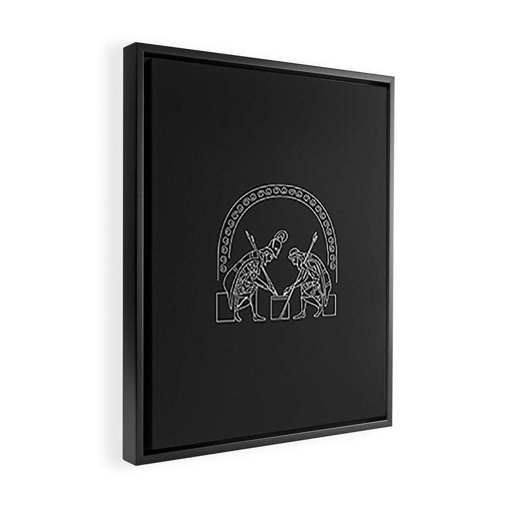 Ajax & Achilles Framed Canvas Print Gallery Image 2