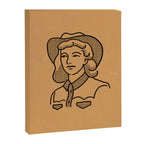 Cowgirl in Dusty Brown Canvas Print Gallery Image 6