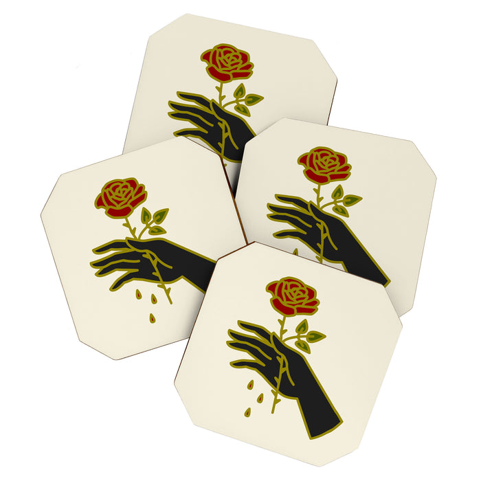 Every Rose Has Its Thorn Coaster Gallery Image 1
