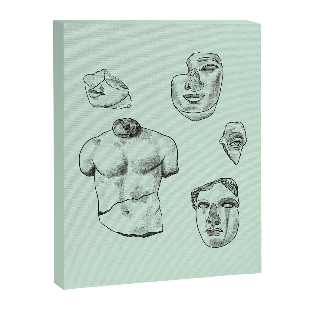 Fragments in Mint Canvas Print Gallery Image 6