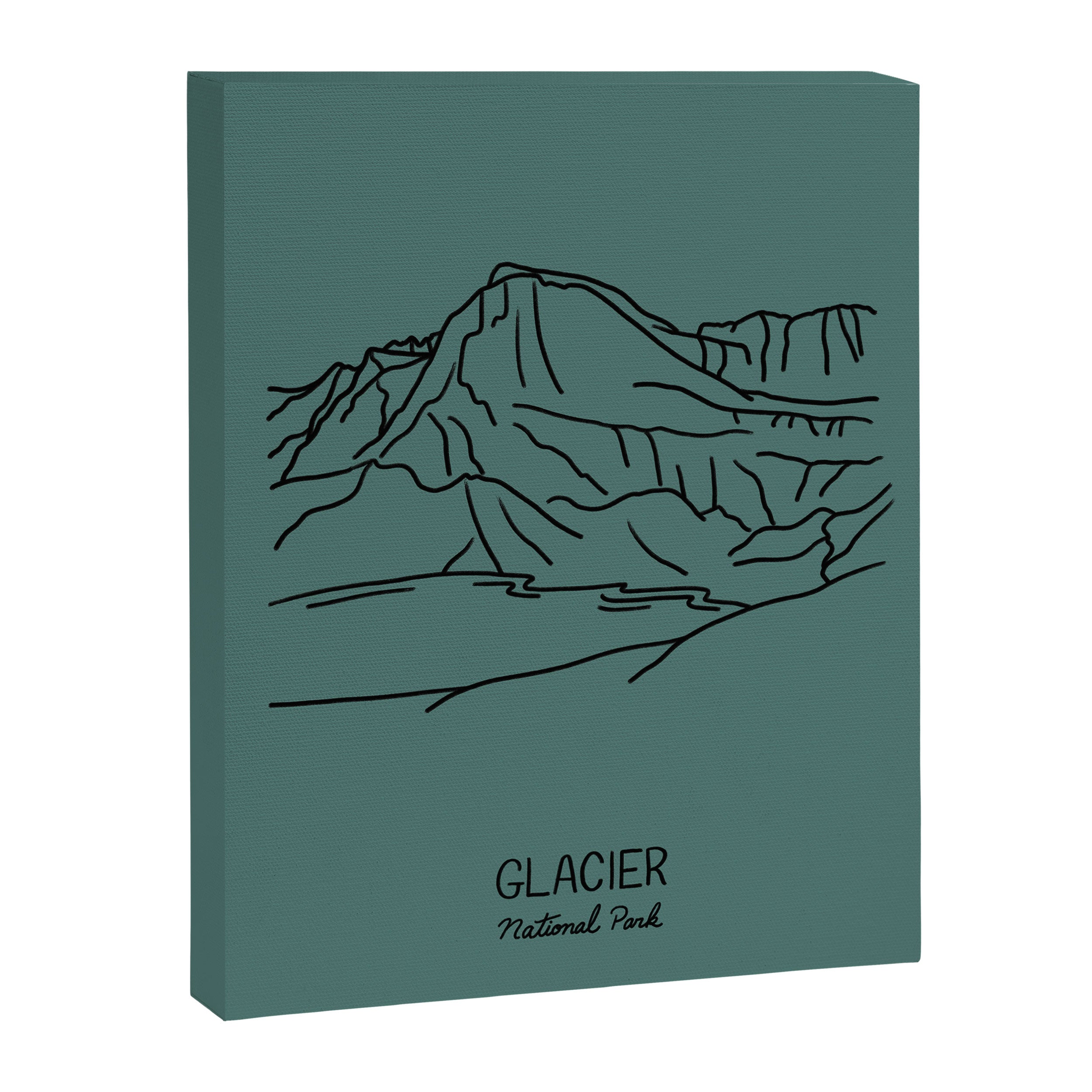 Glacier National Park Canvas Print Gallery Image 6
