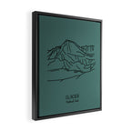 Glacier National Park Framed Canvas Print Gallery Image 2