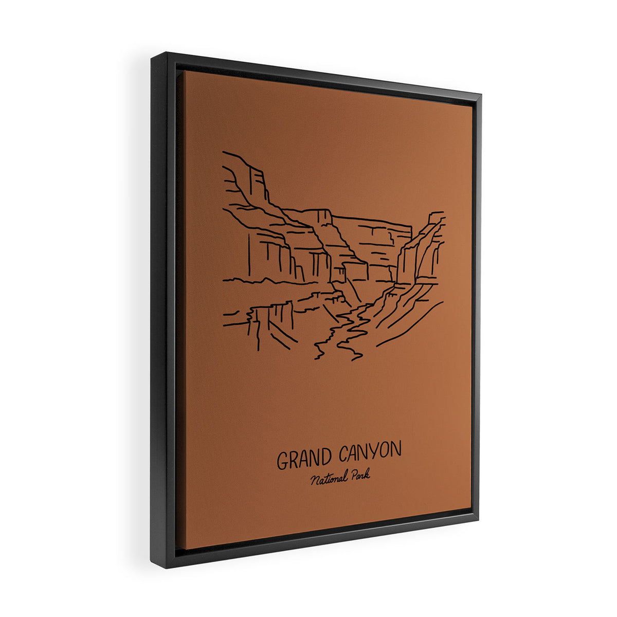 Grand Canyon National Park Framed Canvas Print Gallery Image 2